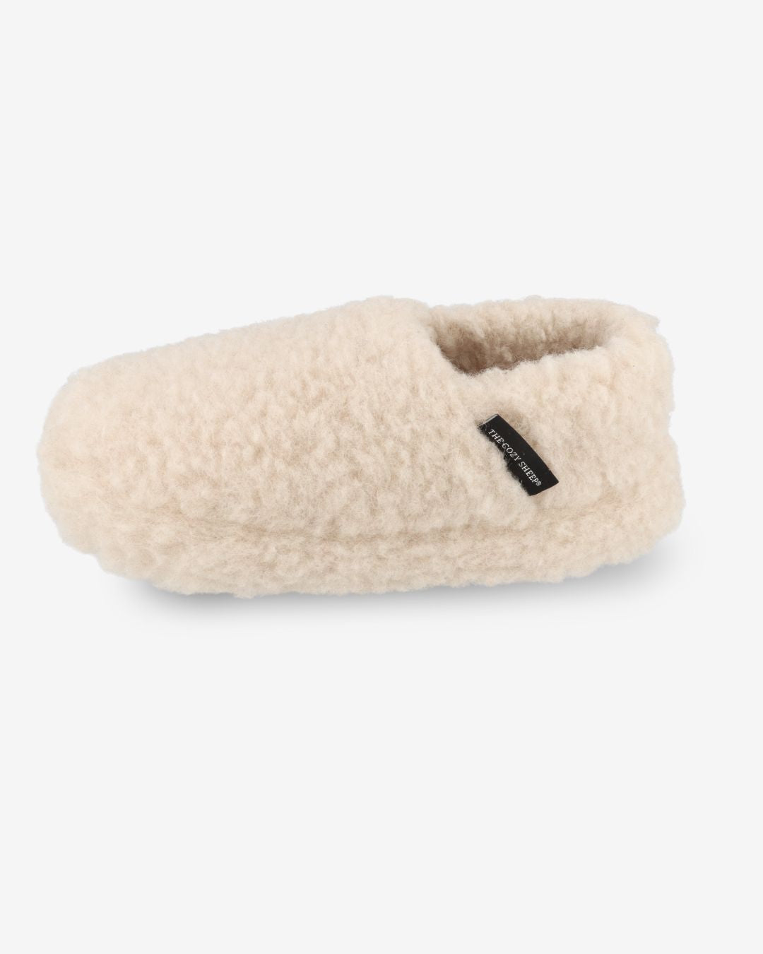 Ulltøfler i merinoull – Beige