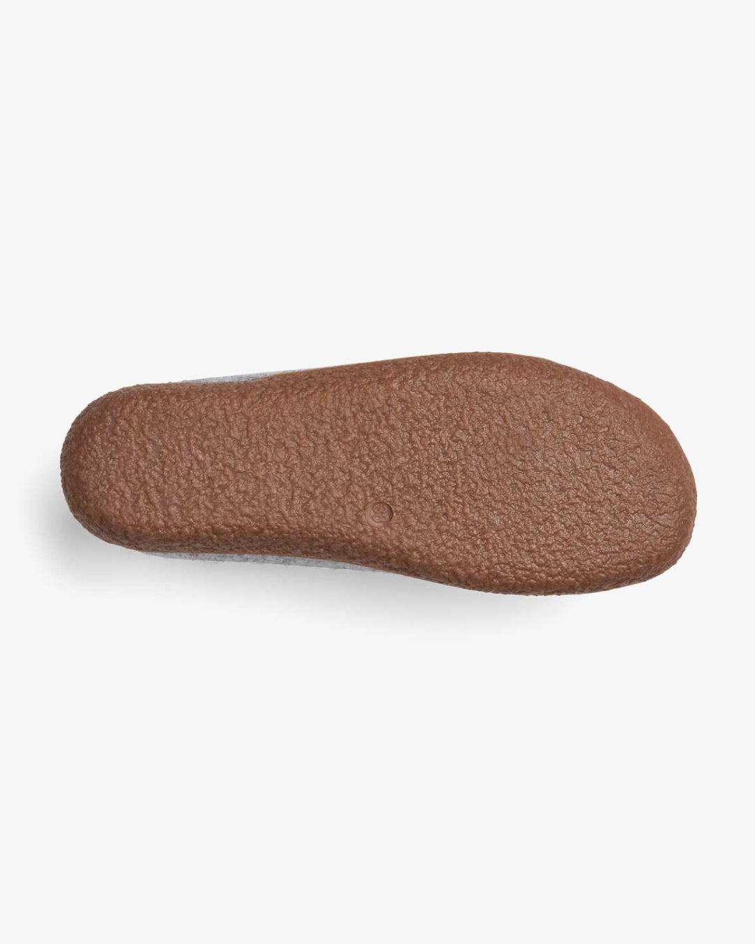 Tøffel med gummisåle – Beige