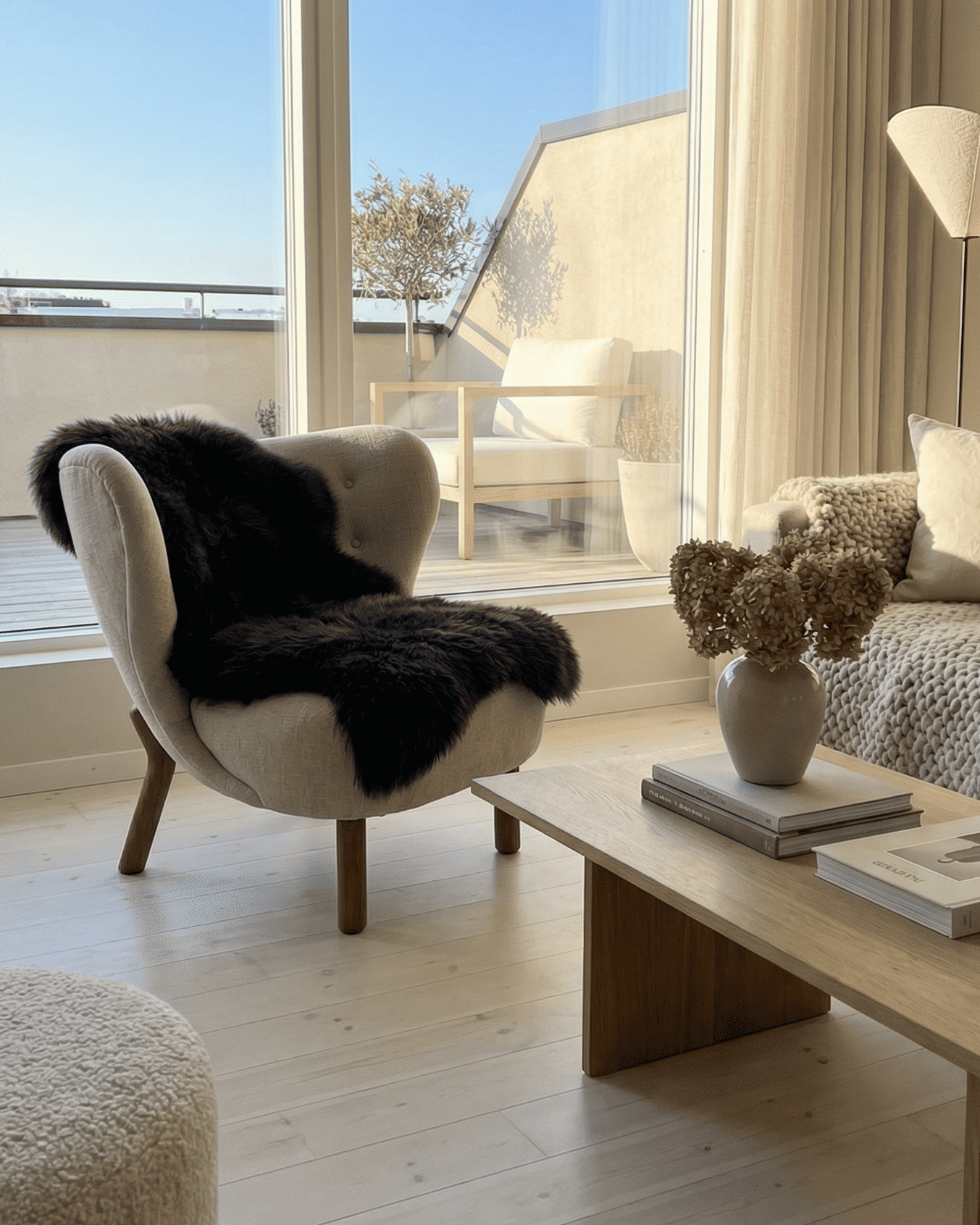 Sort lammeskind fra The Cozy Sheep