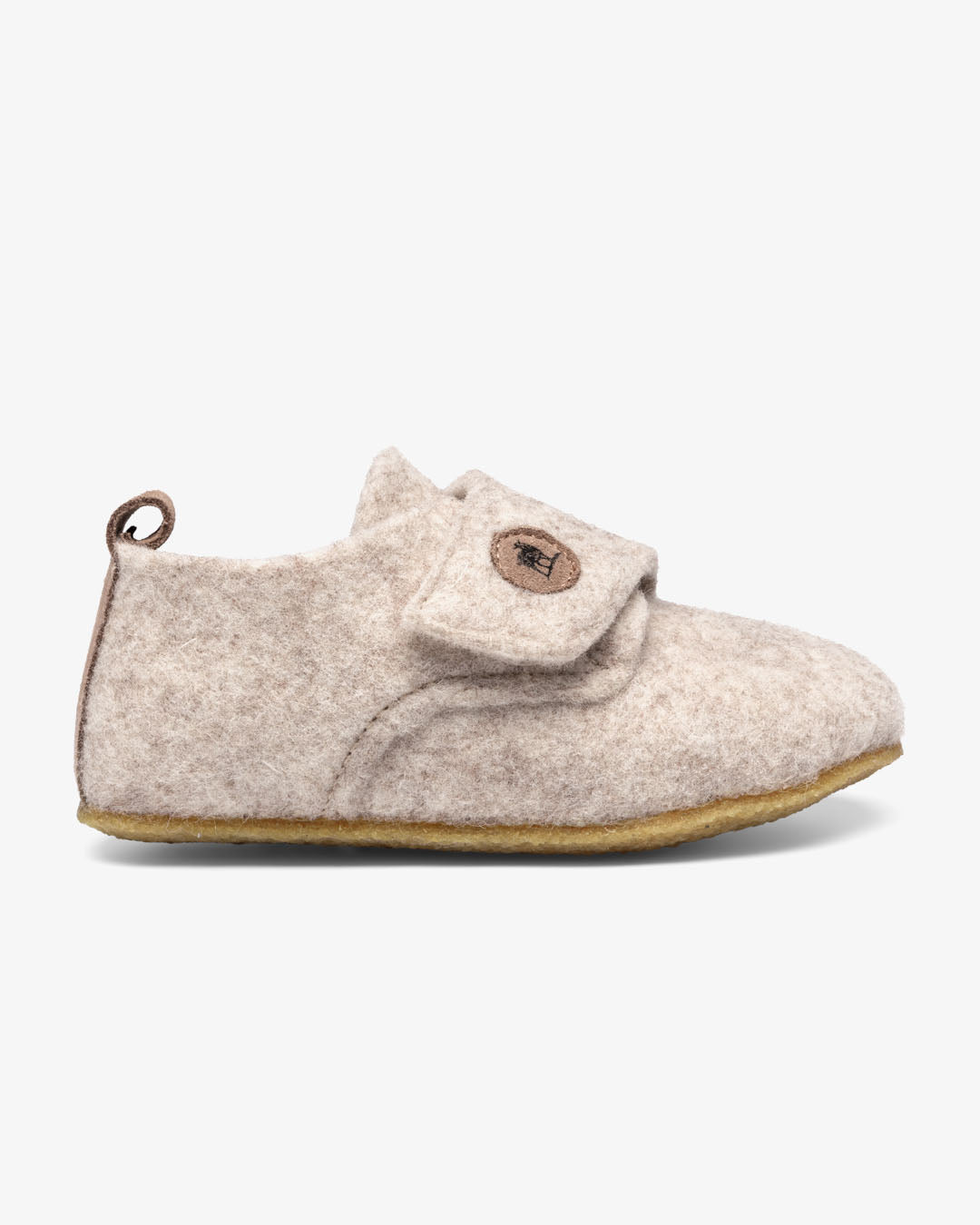 Hjemmesko uldfilt - Børn (Beige) - The Cozy Sheep