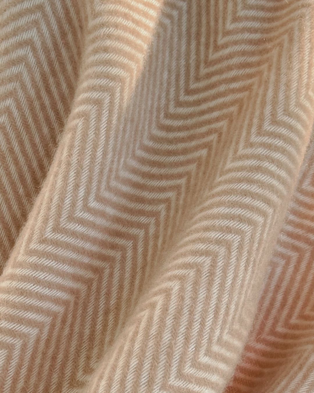 Ullpledd 140 x 200 cm - Beige